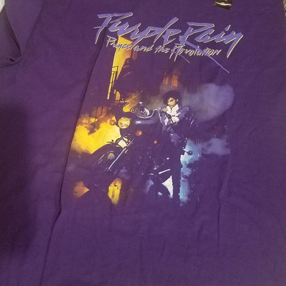 Purple Rain Prince short sleeve shirt